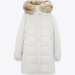 WATER REPELLENT LONG PADDED PARKA